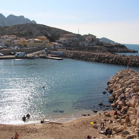 Charmant Cabanon Aux Goudes A Marseille Avec Vue Mer Exteriör bild