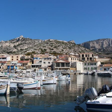 Charmant Cabanon Aux Goudes A Marseille Avec Vue Mer Exteriör bild